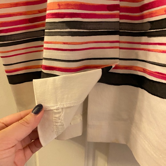 Women’s Worthington Striped Pencil Skirt-Size 16 - Picture 2 of 8